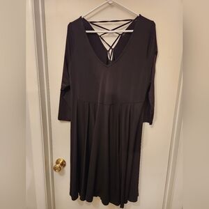 Torrid black dress sz 2